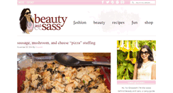 Desktop Screenshot of beautyandsass.com