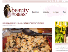 Tablet Screenshot of beautyandsass.com